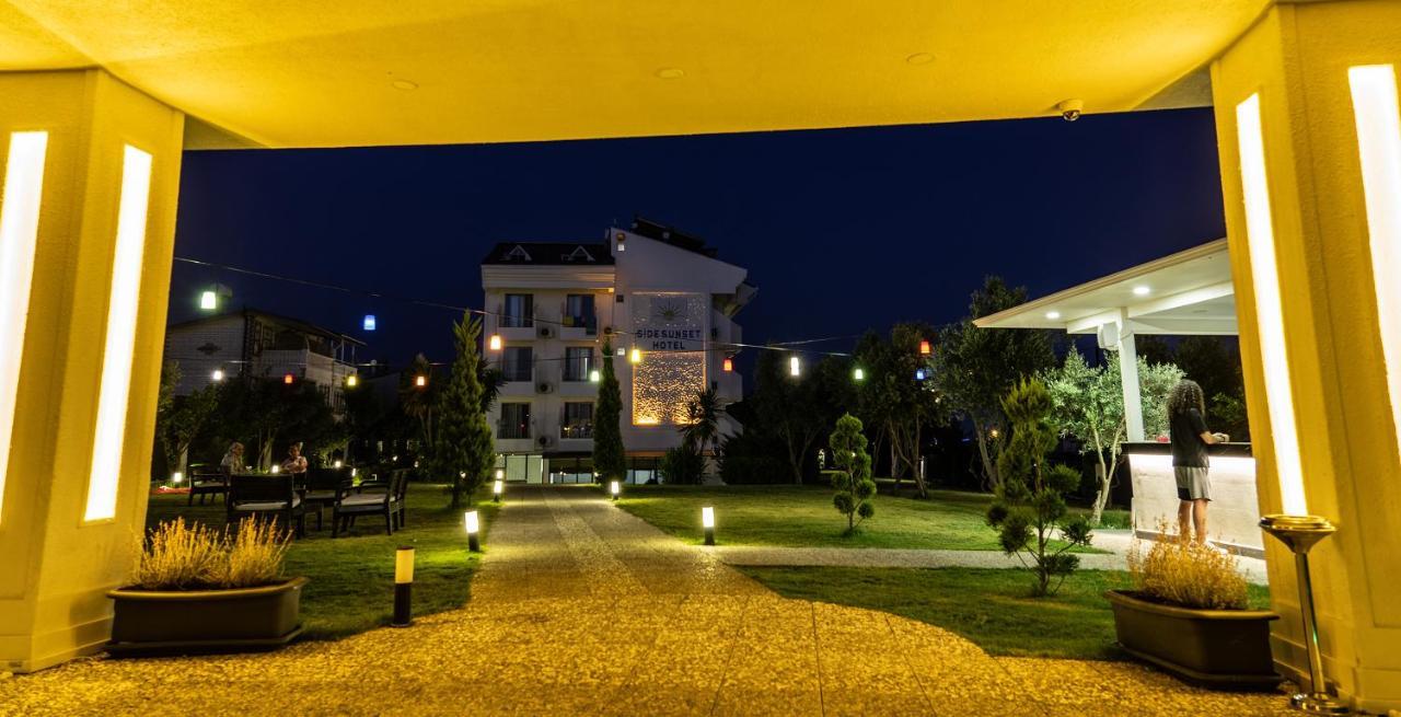 Side Sunset Hotel Exterior foto